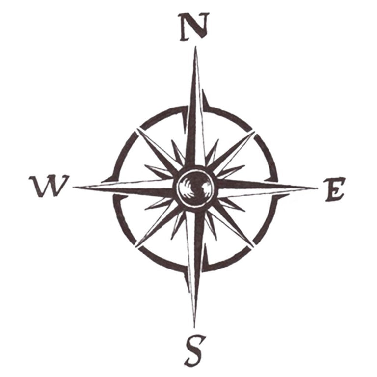 Tatouage éphémère : Small Compass - ArtWear Tattoo - Tatouage temporaire