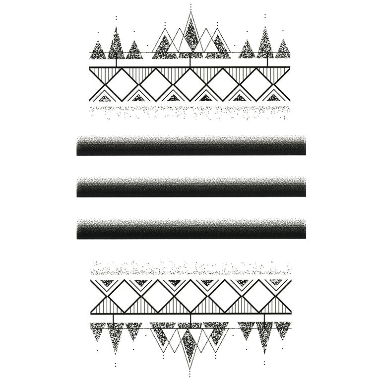 Temporary tattoo "Wristband 1 - Pack"