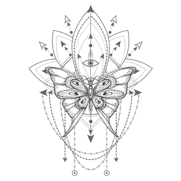 Sacred Geometric - Butterfly