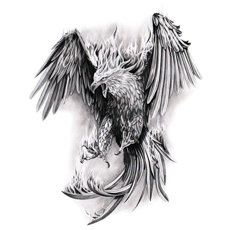 Tatouage éphémère : The Phoenix - ArtWear Tattoo - Tatouage temporaire