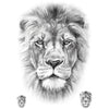 Tatouage éphémère : Realistic Lion - Pack - ArtWear Tattoo - Tatouage temporaire