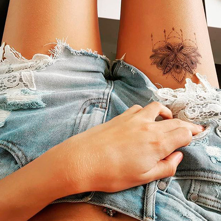 Tatouage éphémère : The 3 Lotus - Pack - ArtWear Tattoo - Tatouage temporaire