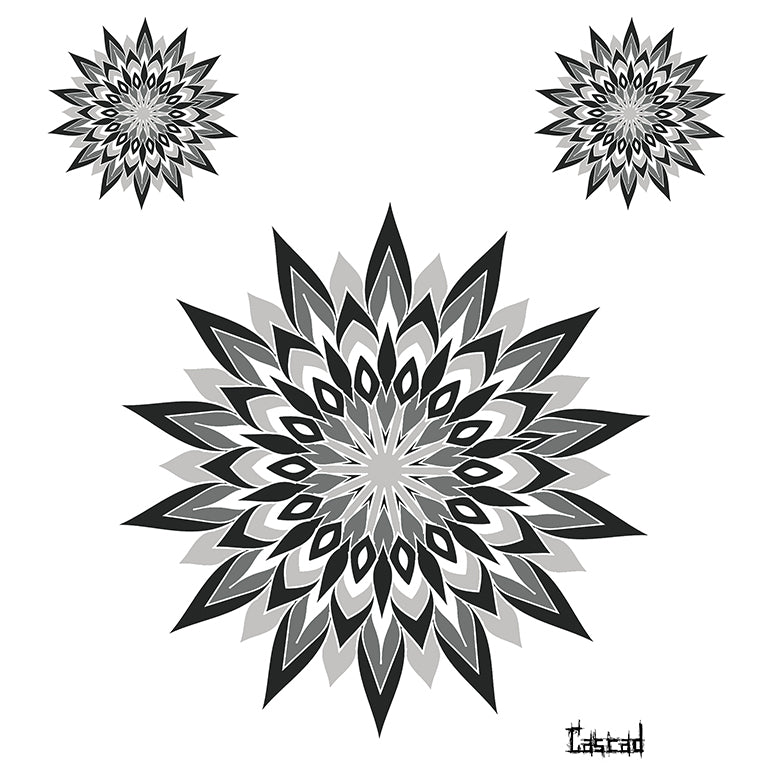 Temporary tattoo "Mandala 5 - by CASCAD"