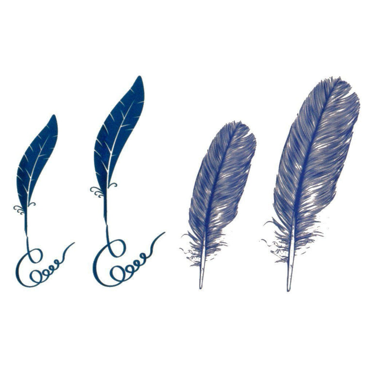 Tatouage éphémère : Lil Feathers - Pack - ArtWear Tattoo - Tatouage temporaire