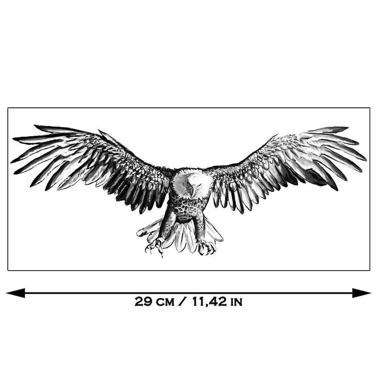 Tatouage éphémère : Big Eagle - ArtWear Tattoo - Tatouage temporaire