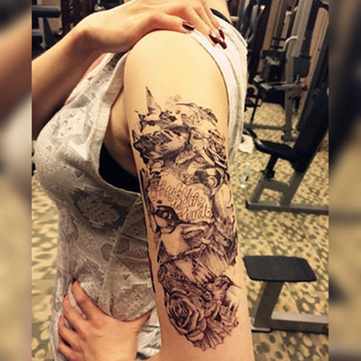 Tatouage éphémère : Birds & Sky - ArtWear Tattoo - Tatouage temporaire
