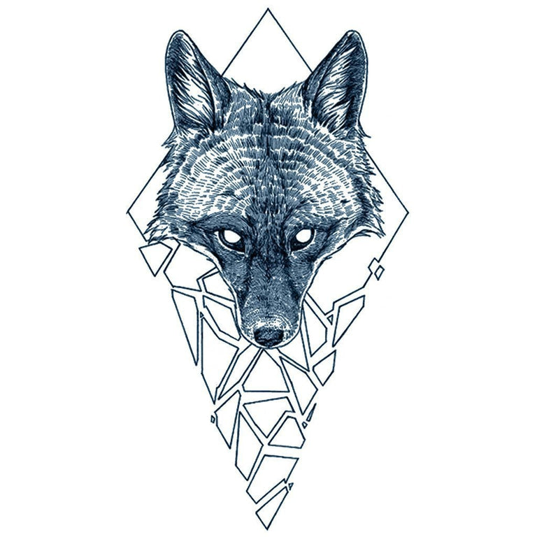 Tatouage éphémère : Black Fox Pack - ArtWear Tattoo - Tatouage temporaire