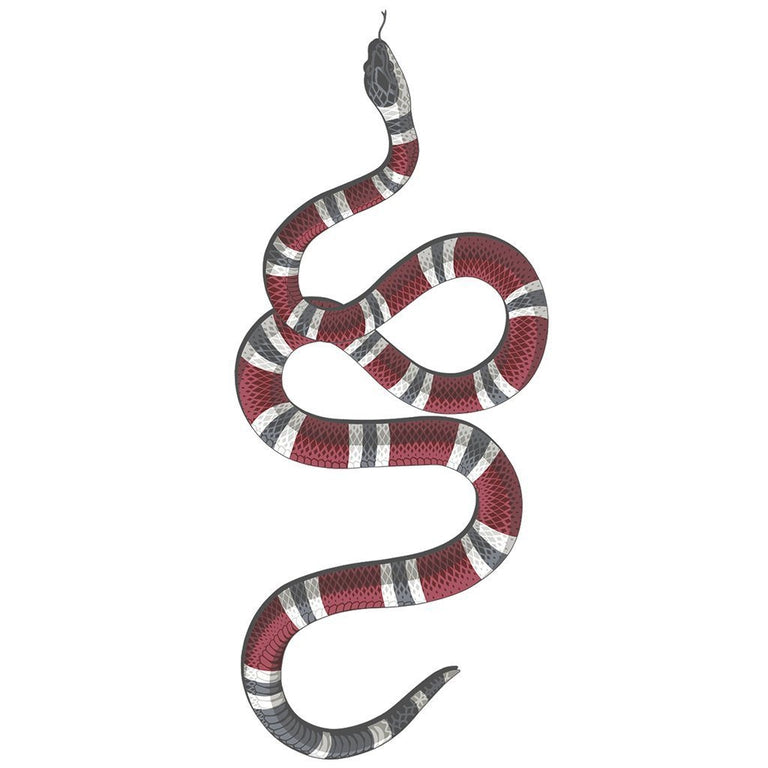 Tatouage éphémère : Colored Snake - ArtWear Tattoo - Tatouage temporaire