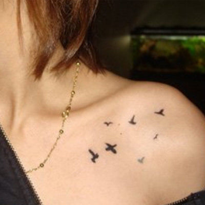 Tatouage éphémère : Lil Birds - ArtWear Tattoo - Tatouage temporaire
