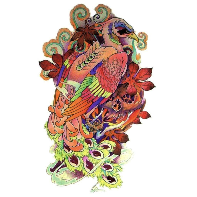Tatouage éphémère : Peacock - ArtWear Tattoo - Tatouage temporaire