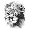 Tatouage éphémère : Realistic Lion 2 - ArtWear Tattoo - Tatouage temporaire