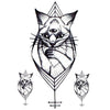Tatouage éphémère : Three Eyed Cat - ArtWear Tattoo - Tatouage temporaire