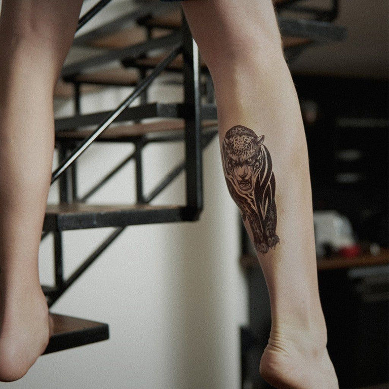 Tatouage éphémère : Tribal Leopard - ArtWear Tattoo - Tatouage temporaire