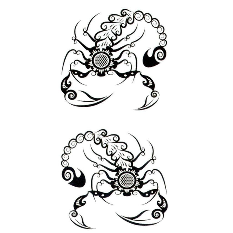 Tatouage éphémère : Tribal Scorpion - ArtWear Tattoo - Tatouage temporaire