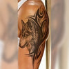 Tatouage éphémère : Tribal Wolf - ArtWear Tattoo - Tatouage temporaire