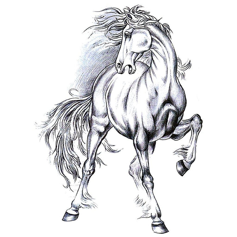 Tatouage éphémère : Wild Horse - ArtWear Tattoo - Tatouage temporaire