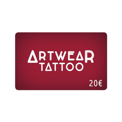 Tatouage éphémère : Carte cadeau - ArtWear Tattoo - Tatouage temporaire