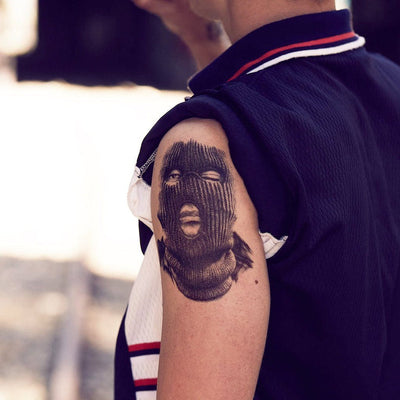 Tatouage éphémère : Hood Gangster - ArtWear Tattoo - Tatouage temporaire