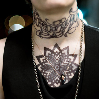 Tatouage éphémère : Mandala 2 - by CASCAD - ArtWear Tattoo - Tatouage temporaire