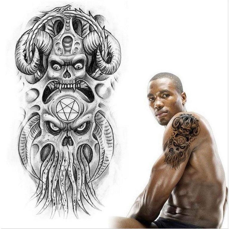 Tatouage éphémère : Devil of the Seas - ArtWear Tattoo - Tatouage temporaire