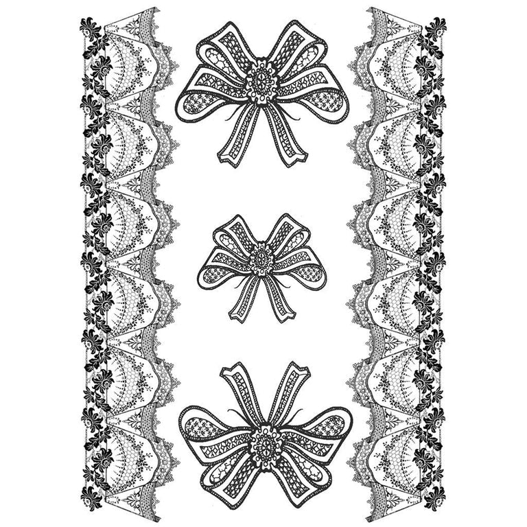 Tatouage éphémère : Lace and Bows Pack - ArtWear Tattoo - Tatouage temporaire