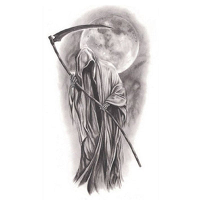 Tatouage éphémère : The Night Grim Reaper - ArtWear Tattoo - Tatouage temporaire