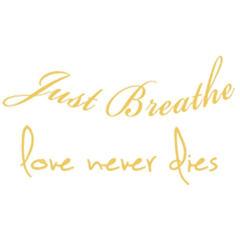 Tatouage éphémère : Golden Love Never Dies - ArtWear Tattoo - Tatouage temporaire