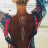 Tatouage éphémère : Metallic Gold Mandala Ribbons - Pack - ArtWear Tattoo - Tatouage temporaire
