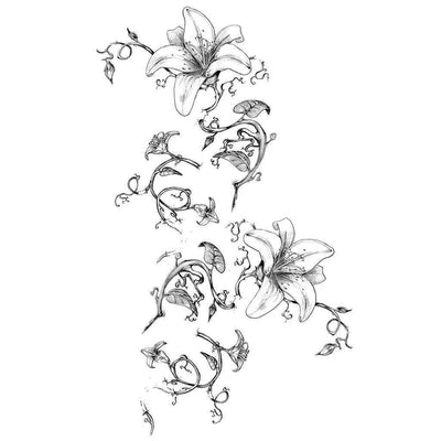 Tatouage éphémère : Creepy Plant - ArtWear Tattoo - Tatouage temporaire
