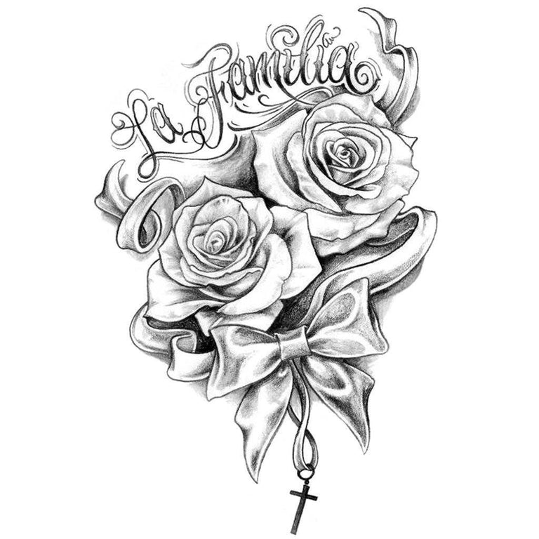 Tatouage éphémère : La Familia - ArtWear Tattoo - Tatouage temporaire