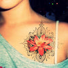 Tatouage éphémère : Pink Lotus - ArtWear Tattoo - Tatouage temporaire