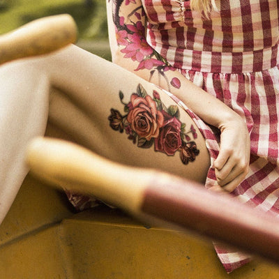 Tatouage éphémère : Ruby Roses - ArtWear Tattoo - Tatouage temporaire