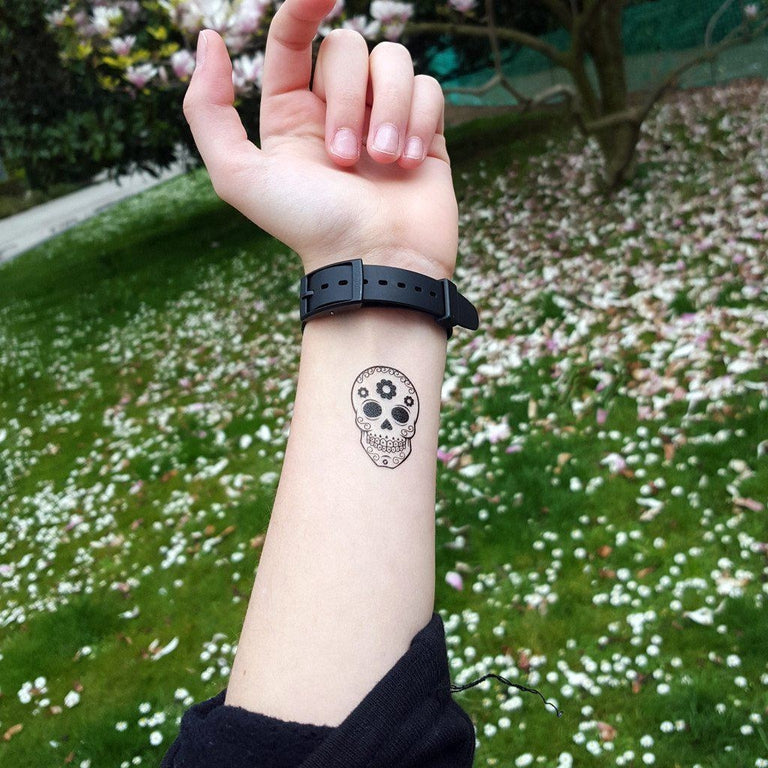 Tatouage éphémère : Ultraviolet Lil Skulls Pack - ArtWear Tattoo - Tatouage temporaire