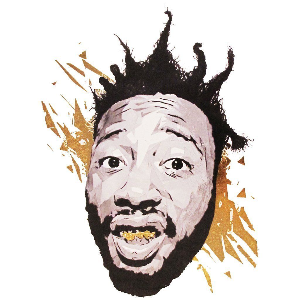 Temporary tattoo - ODB Gold - ArtWear Tattoo - Fake tattoo