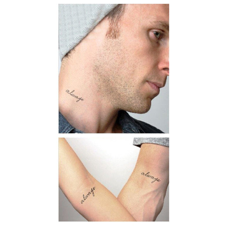 Tatouage éphémère : Always - Pack - ArtWear Tattoo - Tatouage temporaire