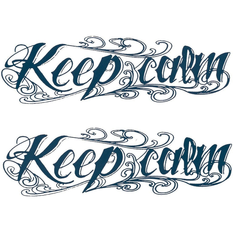 Tatouage éphémère : Keep Calm - Pack - ArtWear Tattoo - Tatouage temporaire