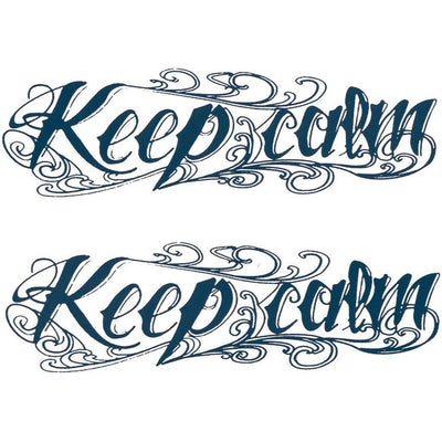 Tatouage éphémère : Keep Calm - Pack - ArtWear Tattoo - Tatouage temporaire