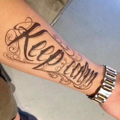Tatouage éphémère : Keep Calm - Pack - ArtWear Tattoo - Tatouage temporaire