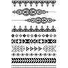 Tatouage éphémère : Bracelets & Ornaments - Pack - ArtWear Tattoo - Tatouage temporaire