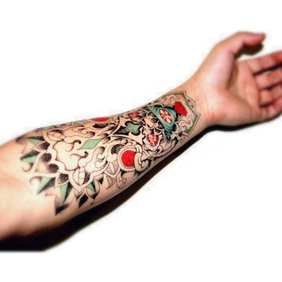 Tatouage éphémère : Colored Mandala - ArtWear Tattoo - Tatouage temporaire