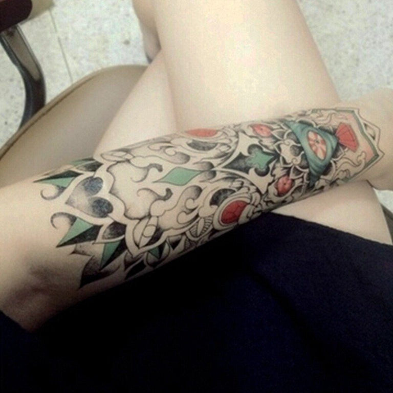 Tatouage éphémère : Colored Mandala - ArtWear Tattoo - Tatouage temporaire