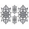 Tatouage éphémère : Flower Mandala Board - Pack - ArtWear Tattoo - Tatouage temporaire