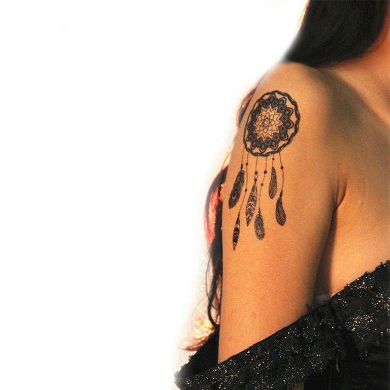 Tatouage éphémère : Mandala & Dreamcatcher Henna Style - Pack - ArtWear Tattoo - Tatouage temporaire