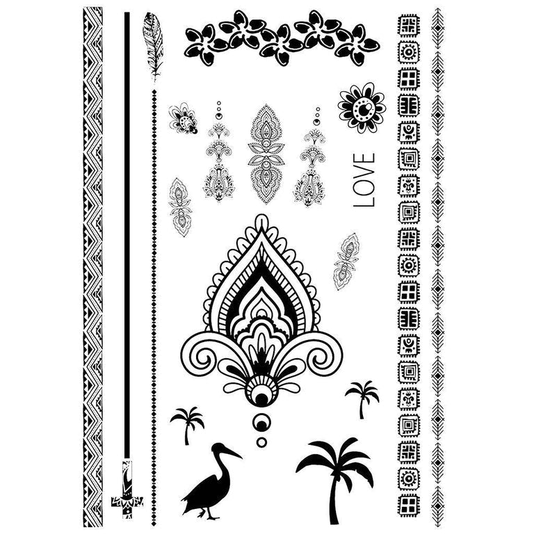 Tatouage éphémère : Summer Designs - Pack - ArtWear Tattoo - Tatouage temporaire