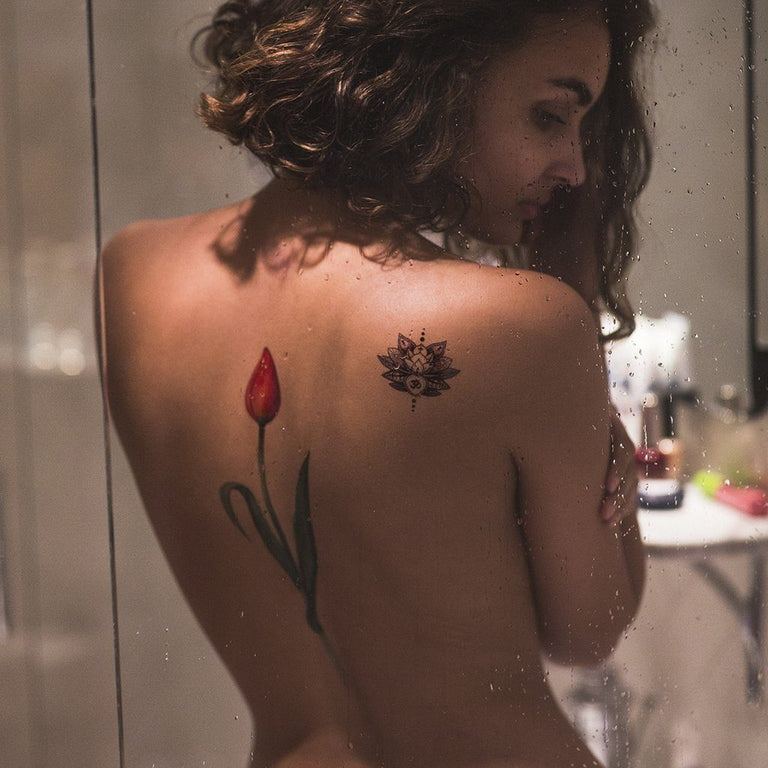 Tatouage éphémère : The 4 Lotus - Pack - ArtWear Tattoo - Tatouage temporaire