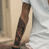 Tatouage éphémère : Black Maori Forearm - ArtWear Tattoo - Tatouage temporaire