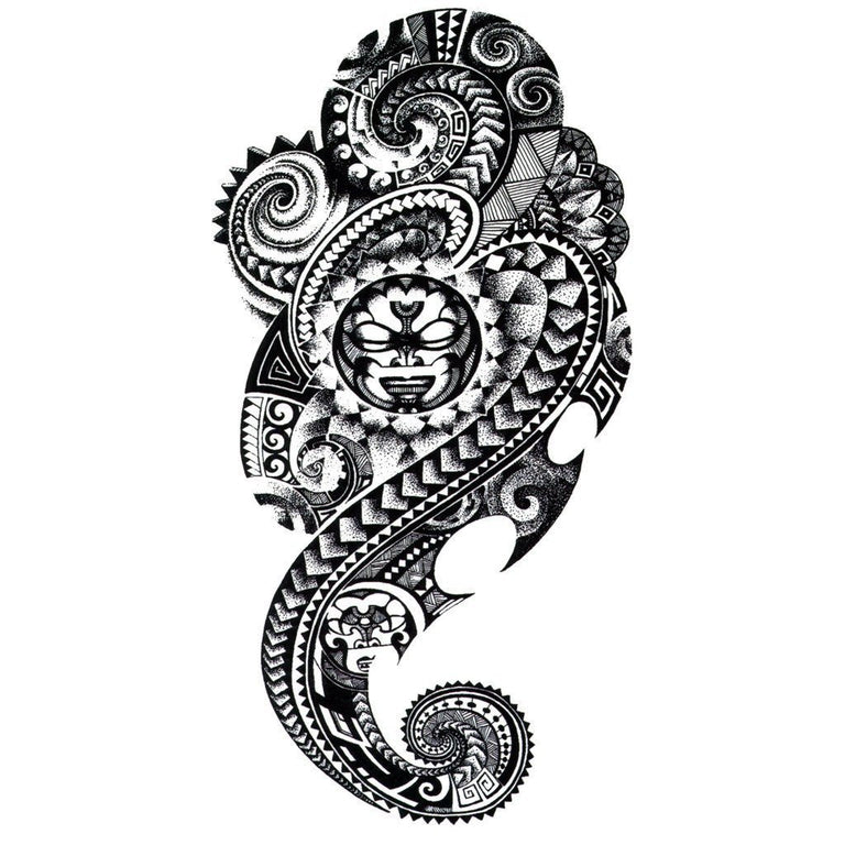 Tatouage éphémère : Maori 1 - ArtWear Tattoo - Tatouage temporaire