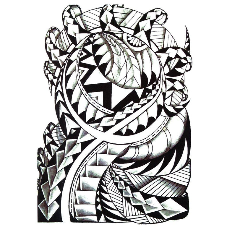 Tatouage éphémère : Maori Snake - ArtWear Tattoo - Tatouage temporaire