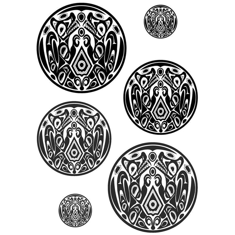 Tatouage éphémère : Round Maori - Pack - ArtWear Tattoo - Tatouage temporaire