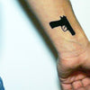 Tatouage éphémère : 2 Lil Guns - ArtWear Tattoo - Tatouage temporaire